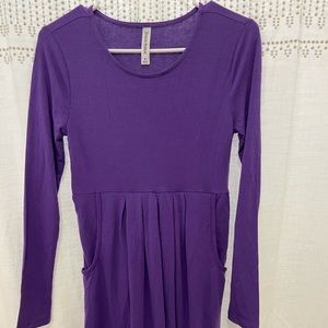 Zenana Purple Chico dress size S